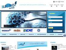 Tablet Screenshot of electro-rapide.com